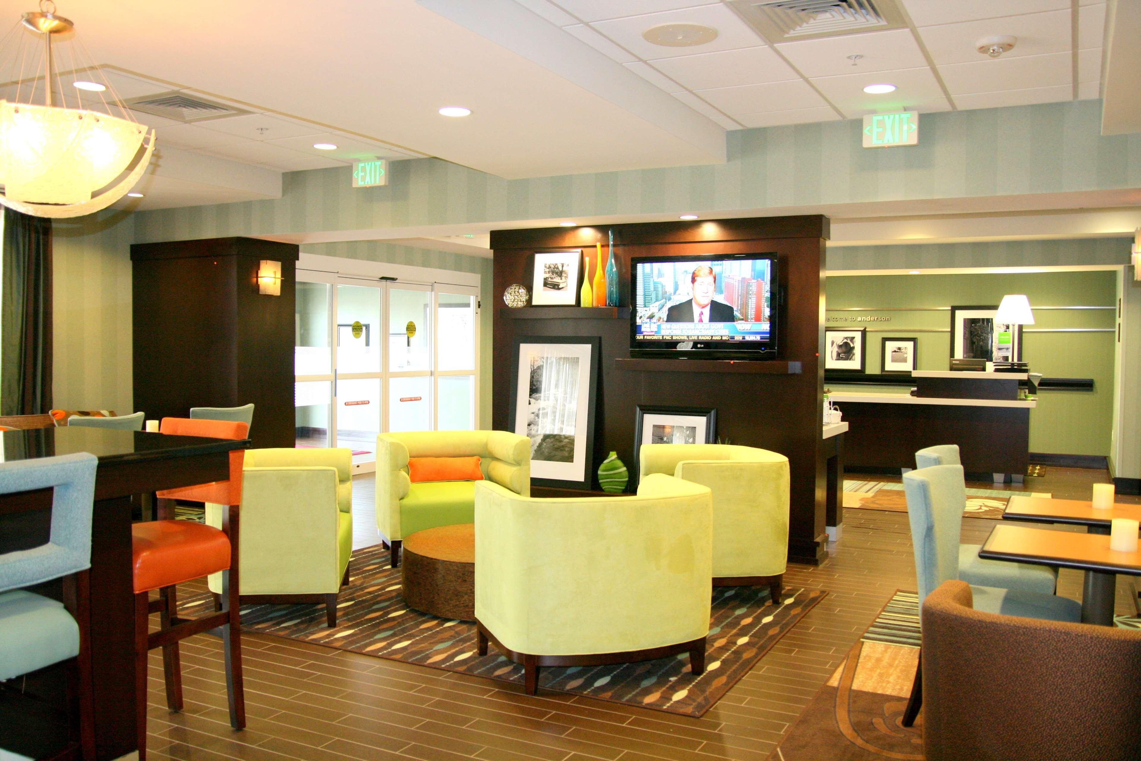 Hampton Inn Anderson/Alliance Business Park Интерьер фото